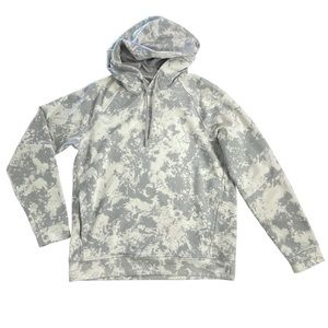 Lululemon City Sweat Pullover Hoodie French Terry Gray Camo Men’s M Medium